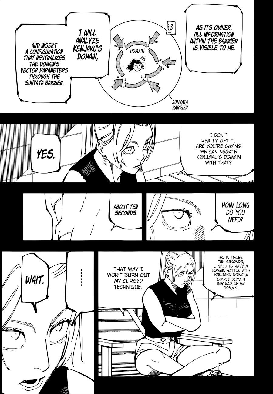 JUJUTSU KAISEN Chapter 206 - Page 3 in English