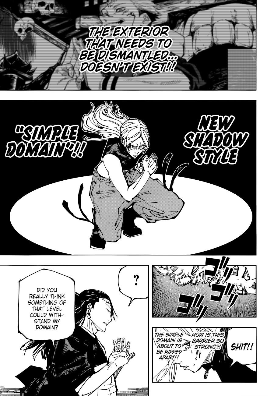 JUJUTSU KAISEN Chapter 206 - Page 7 in English
