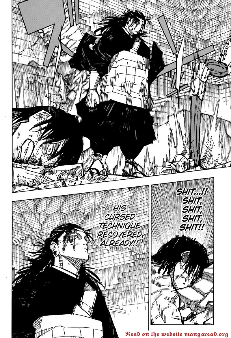 JUJUTSU KAISEN Chapter 207 - Page 12 in English