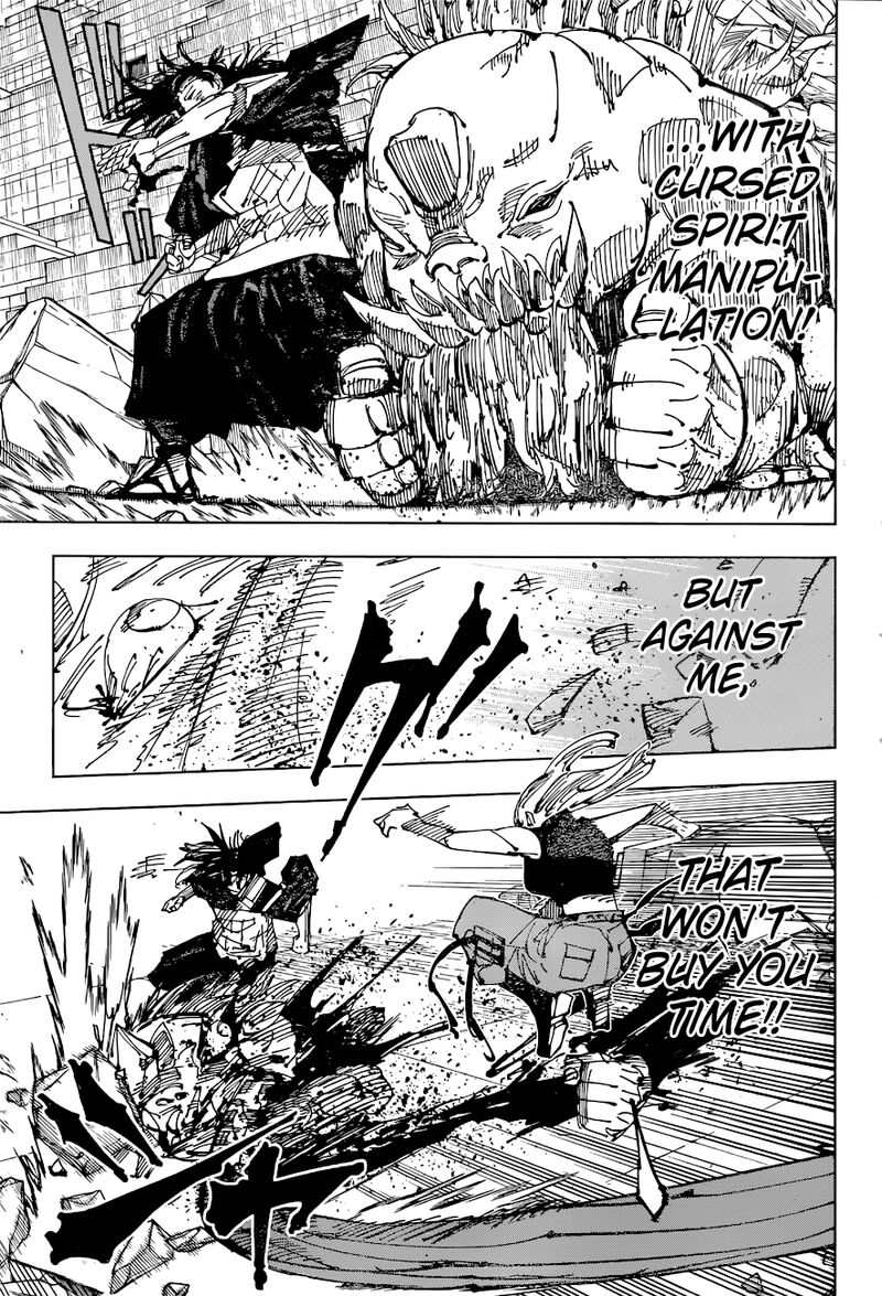 JUJUTSU KAISEN Chapter 207 - Page 15 in English