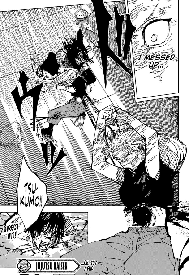 JUJUTSU KAISEN Chapter 207 - Page 19 in English