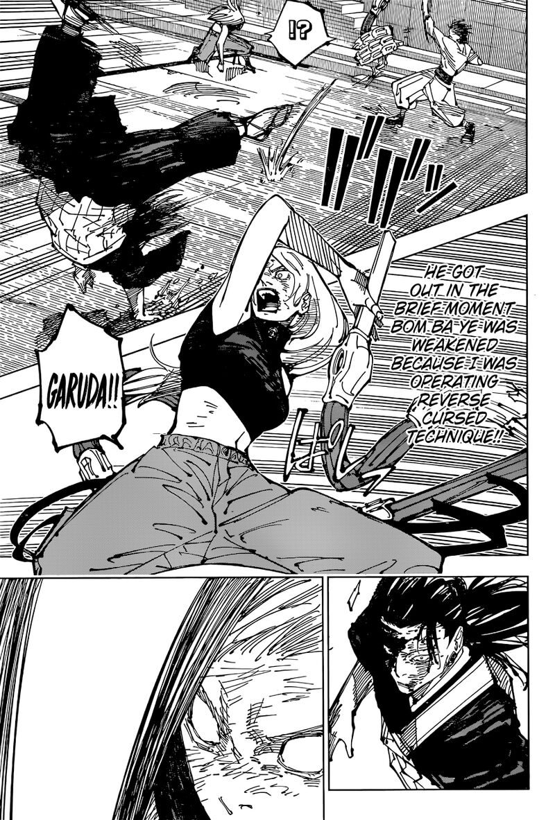 JUJUTSU KAISEN Chapter 207 - Page 9 in English