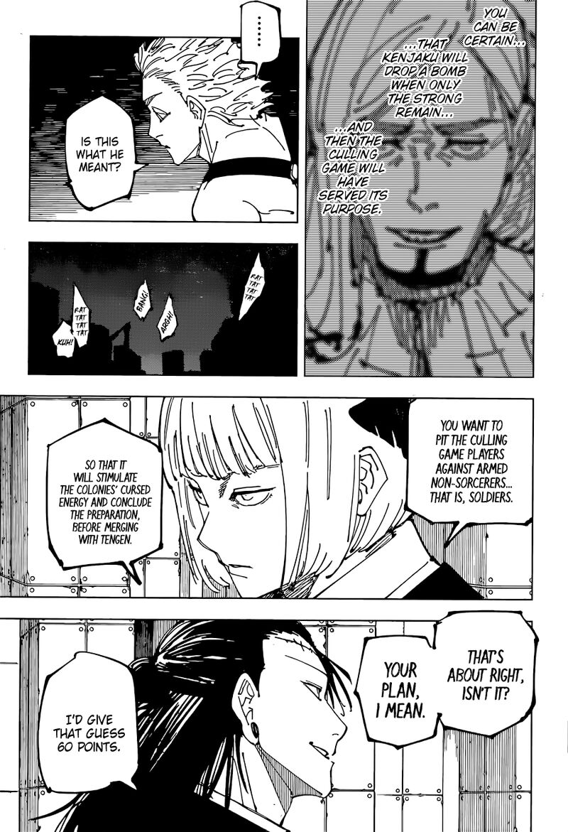 JUJUTSU KAISEN Chapter 209 - Page 11 in English