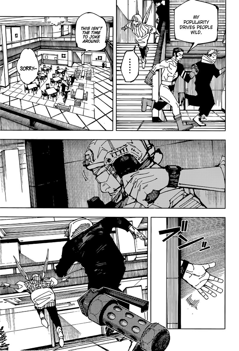 JUJUTSU KAISEN Chapter 209 - Page 17 in English