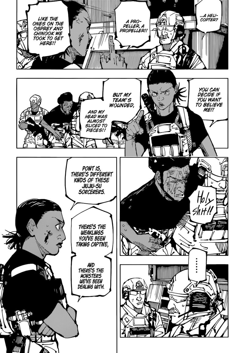 JUJUTSU KAISEN Chapter 209 - Page 9 in English