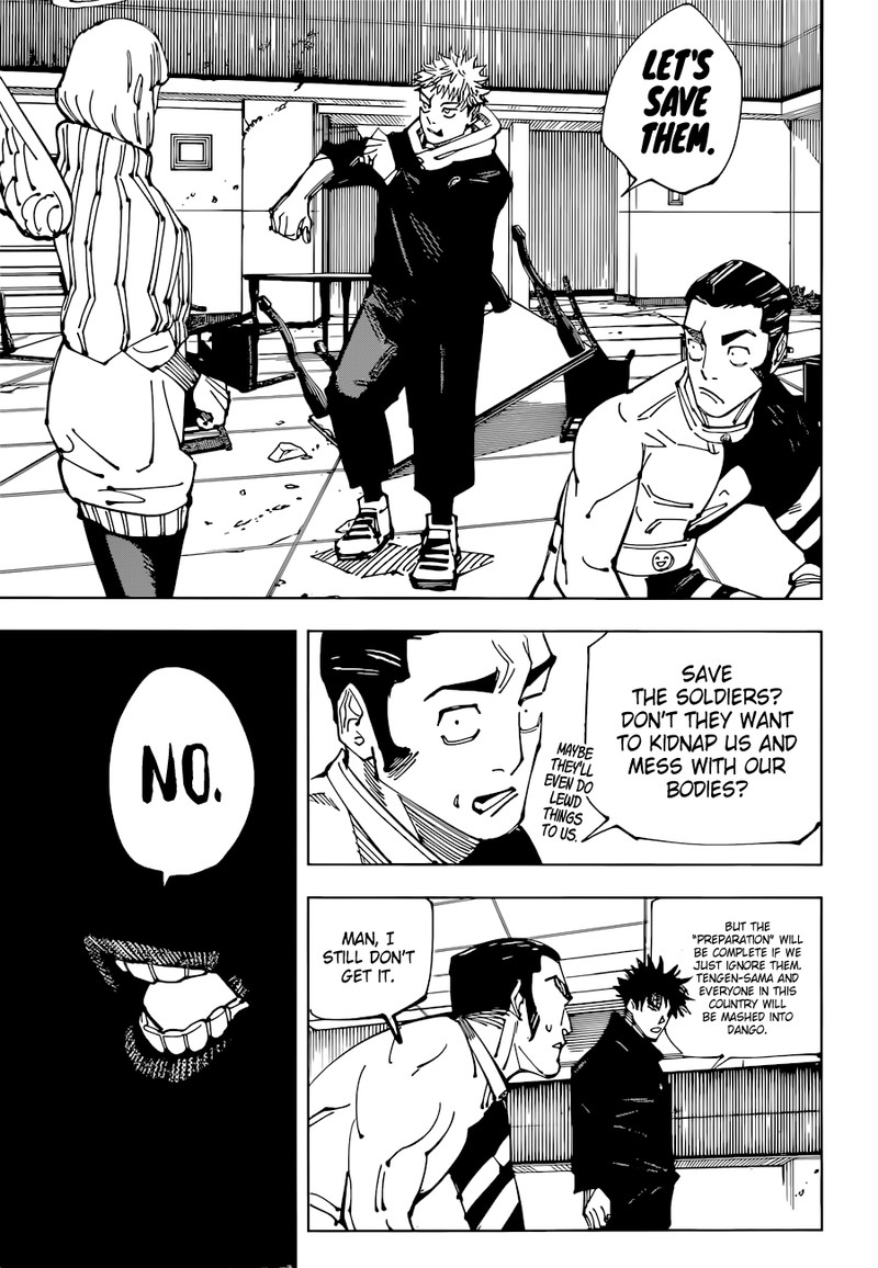 JUJUTSU KAISEN Chapter 210 - Page 5 in English