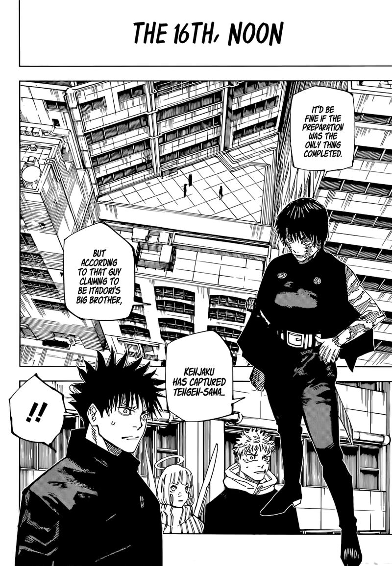 JUJUTSU KAISEN Chapter 211 - Page 4 in English