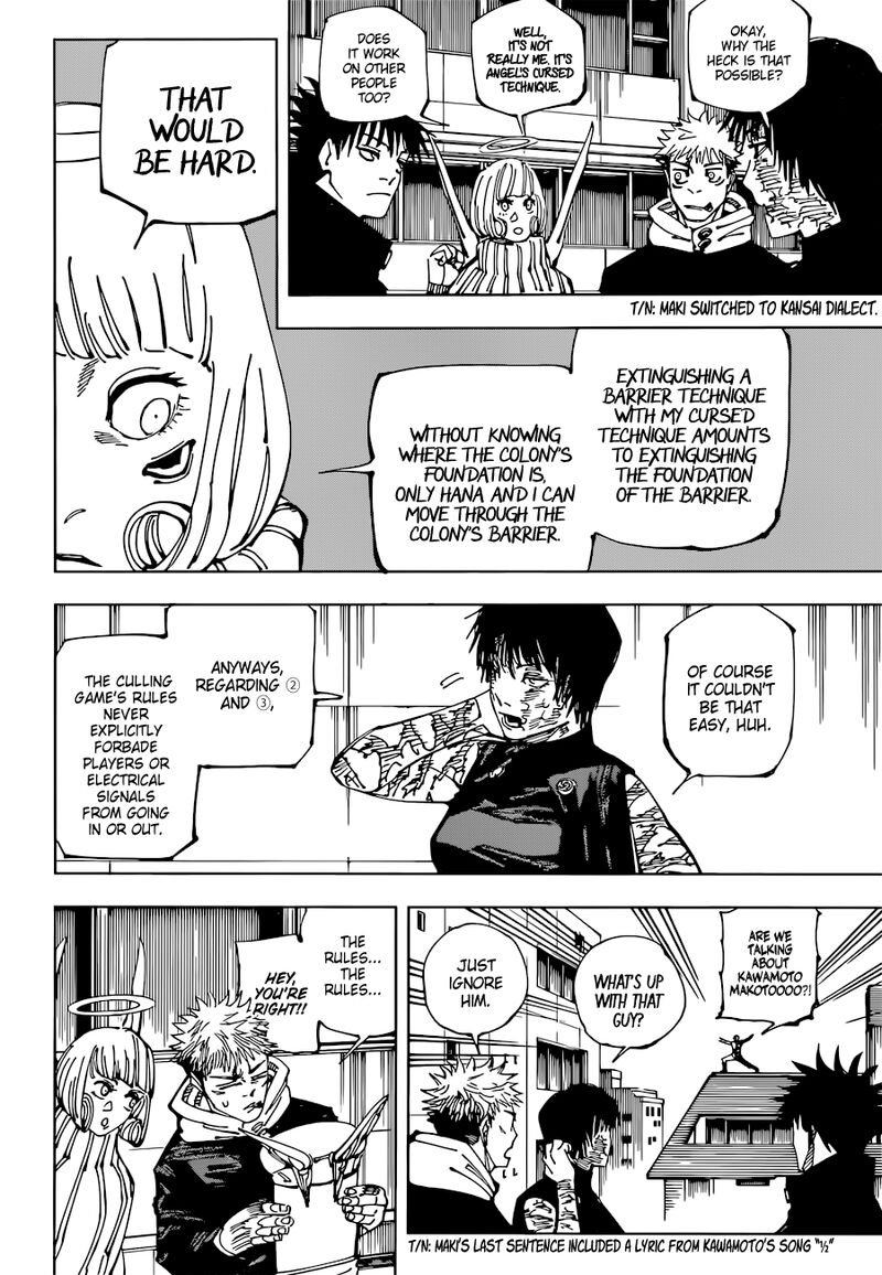 JUJUTSU KAISEN Chapter 211 - Page 8 in English