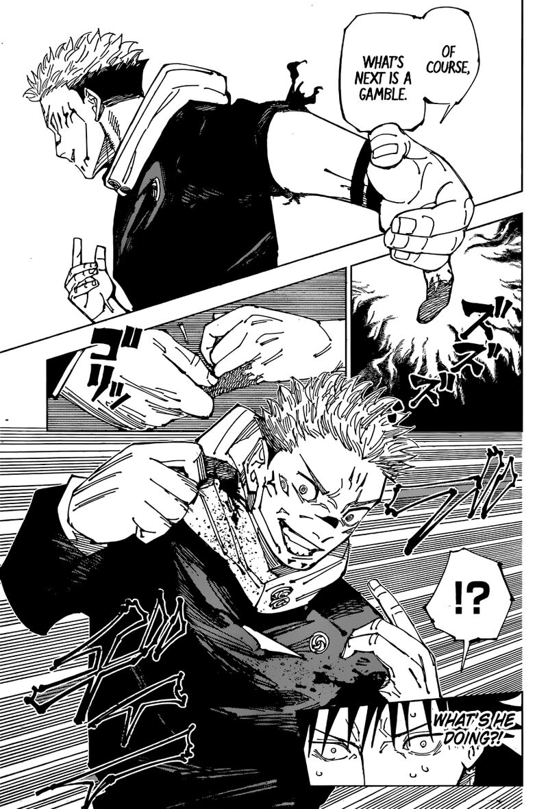 JUJUTSU KAISEN Chapter 212 - Page 13 in English