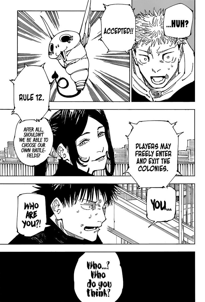 JUJUTSU KAISEN Chapter 212 - Page 5 in English