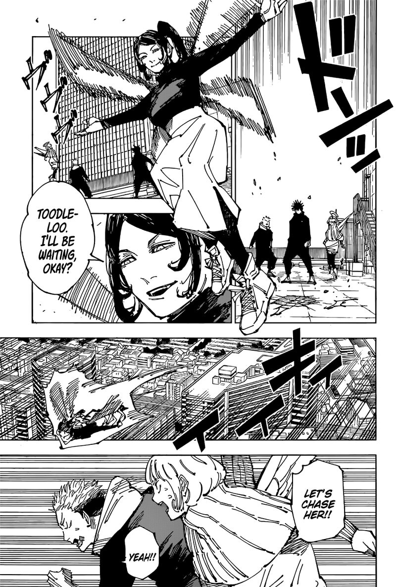 JUJUTSU KAISEN Chapter 212 - Page 9 in English