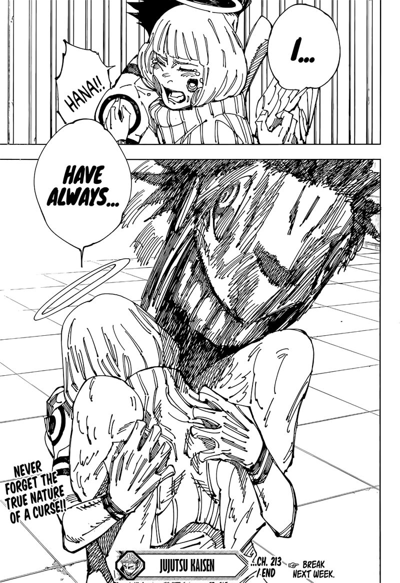 JUJUTSU KAISEN Chapter 213 - Page 15 in English