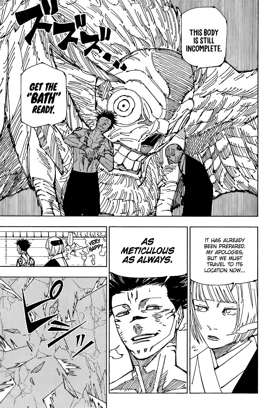 JUJUTSU KAISEN Chapter 215 - Page 17 in English