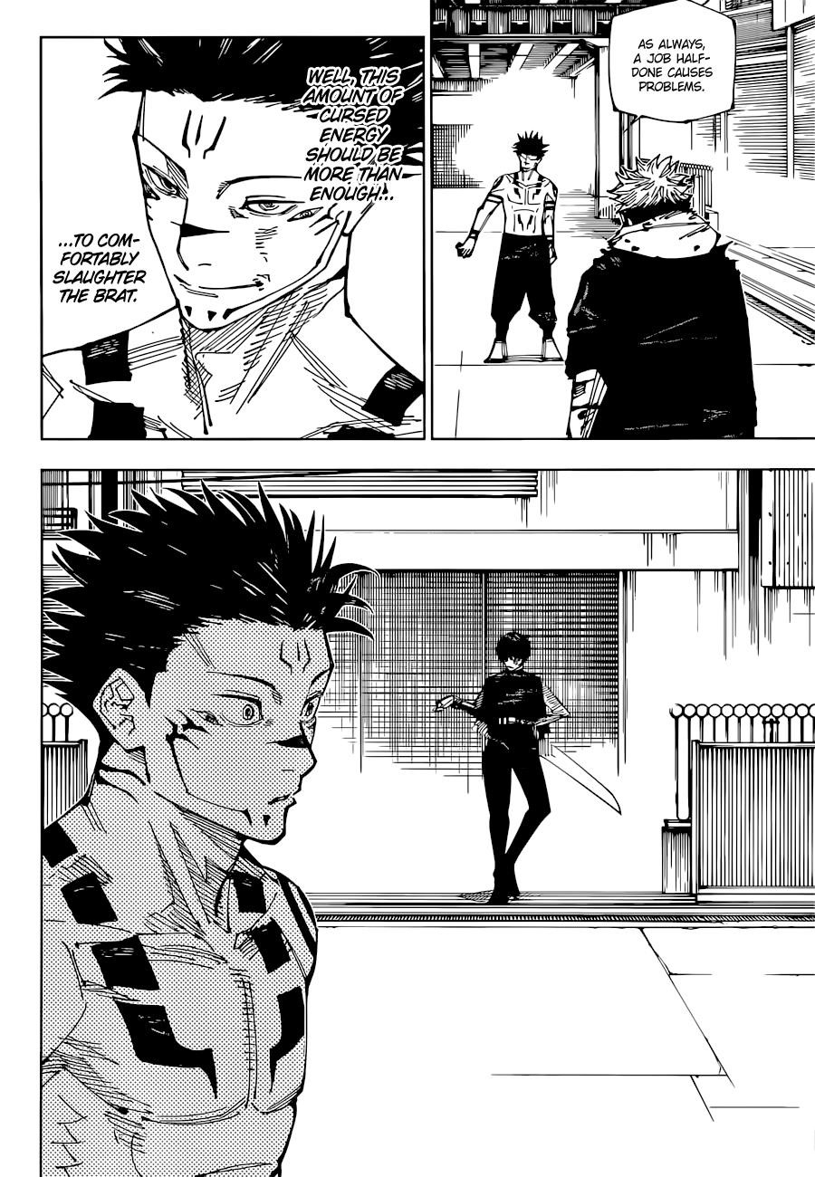 JUJUTSU KAISEN Chapter 215 - Page 4 in English