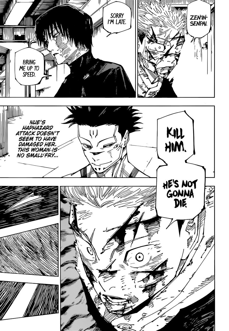 JUJUTSU KAISEN Chapter 215 - Page 5 in English