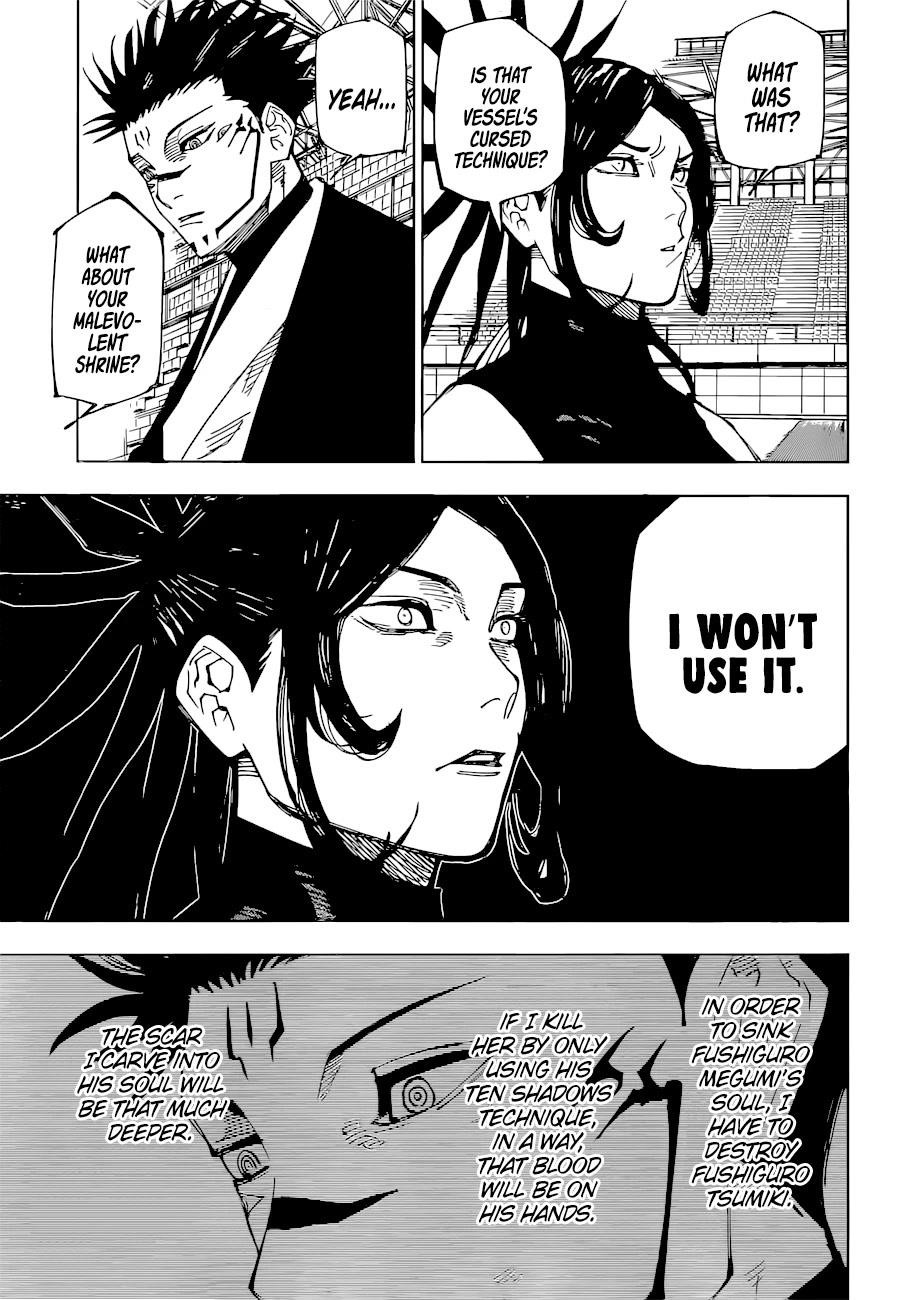 JUJUTSU KAISEN Chapter 217 - Page 14 in English