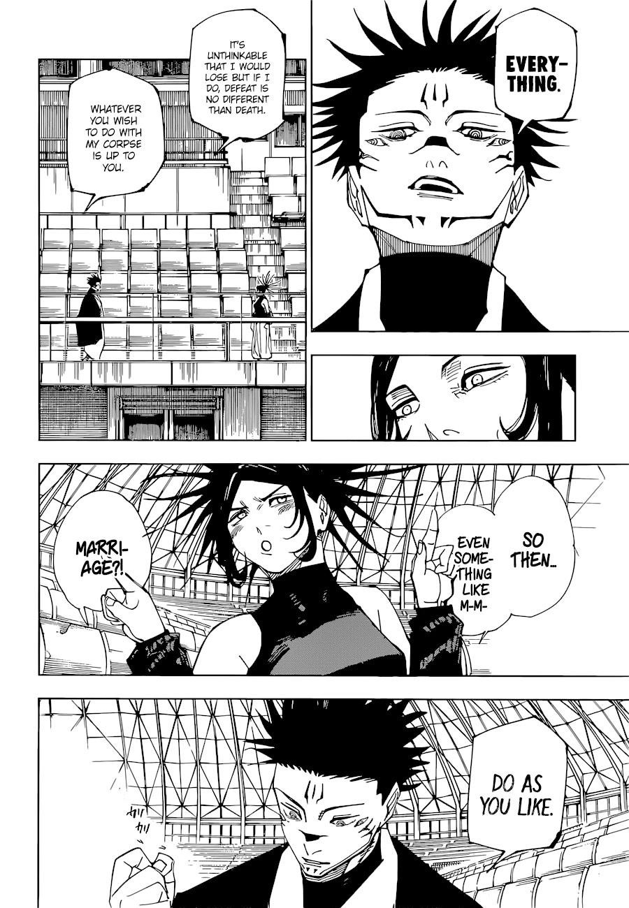 JUJUTSU KAISEN Chapter 217 - Page 6 in English