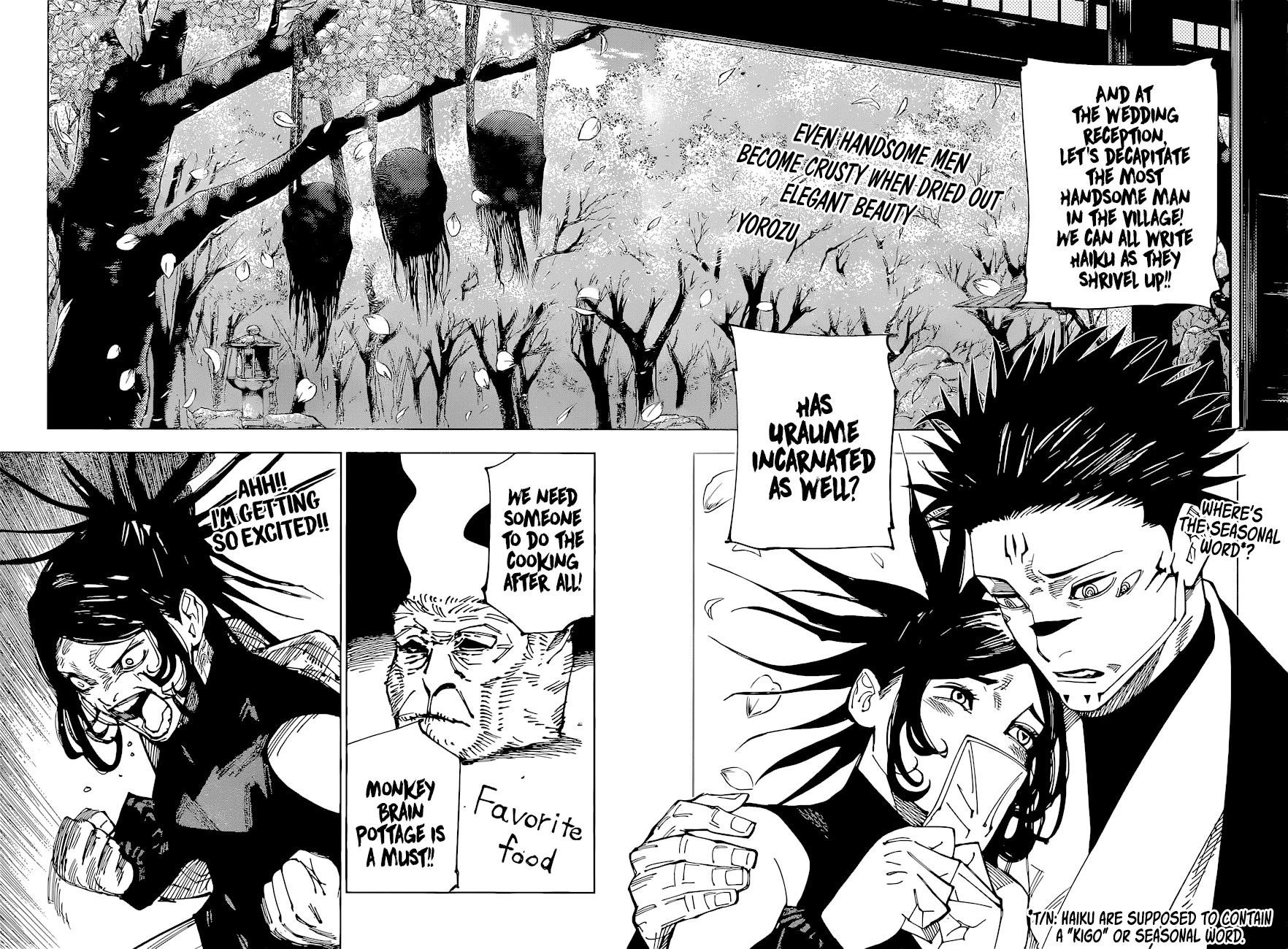 JUJUTSU KAISEN Chapter 217 - Page 8 in English