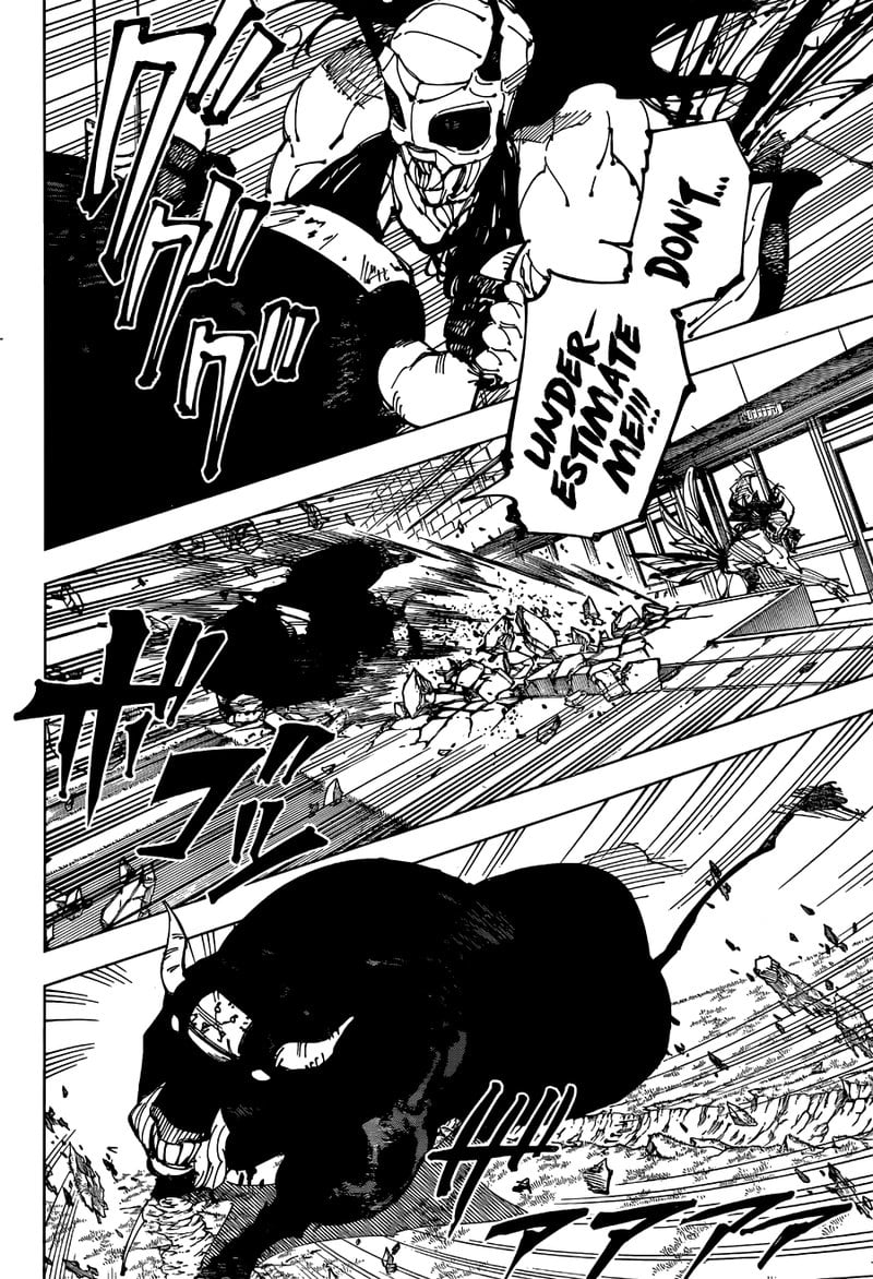 JUJUTSU KAISEN Chapter 218 - Page 12 in English