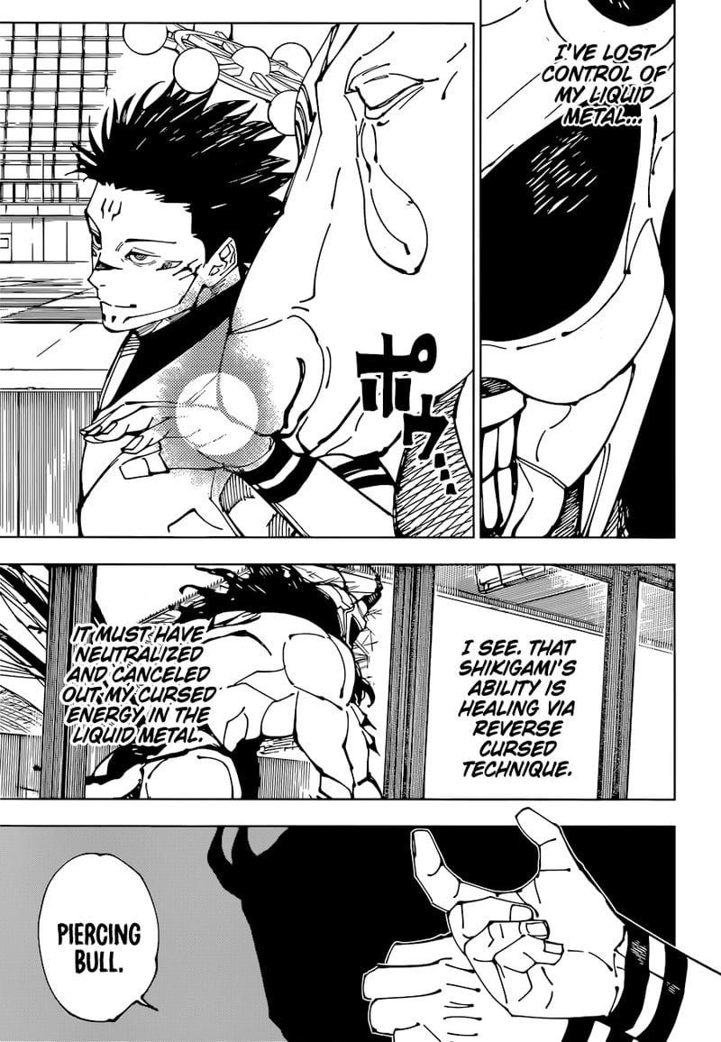 JUJUTSU KAISEN Chapter 218 - Page 9 in English