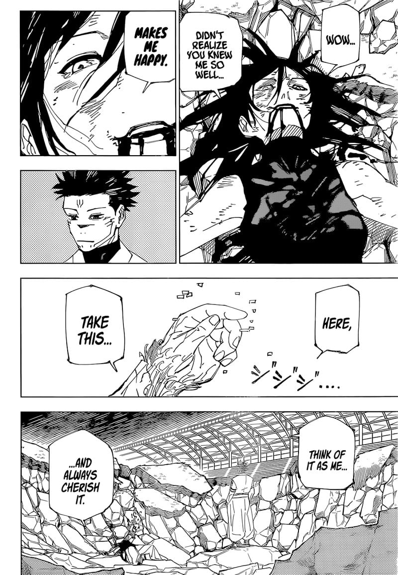 JUJUTSU KAISEN Chapter 219 - Page 18 in English