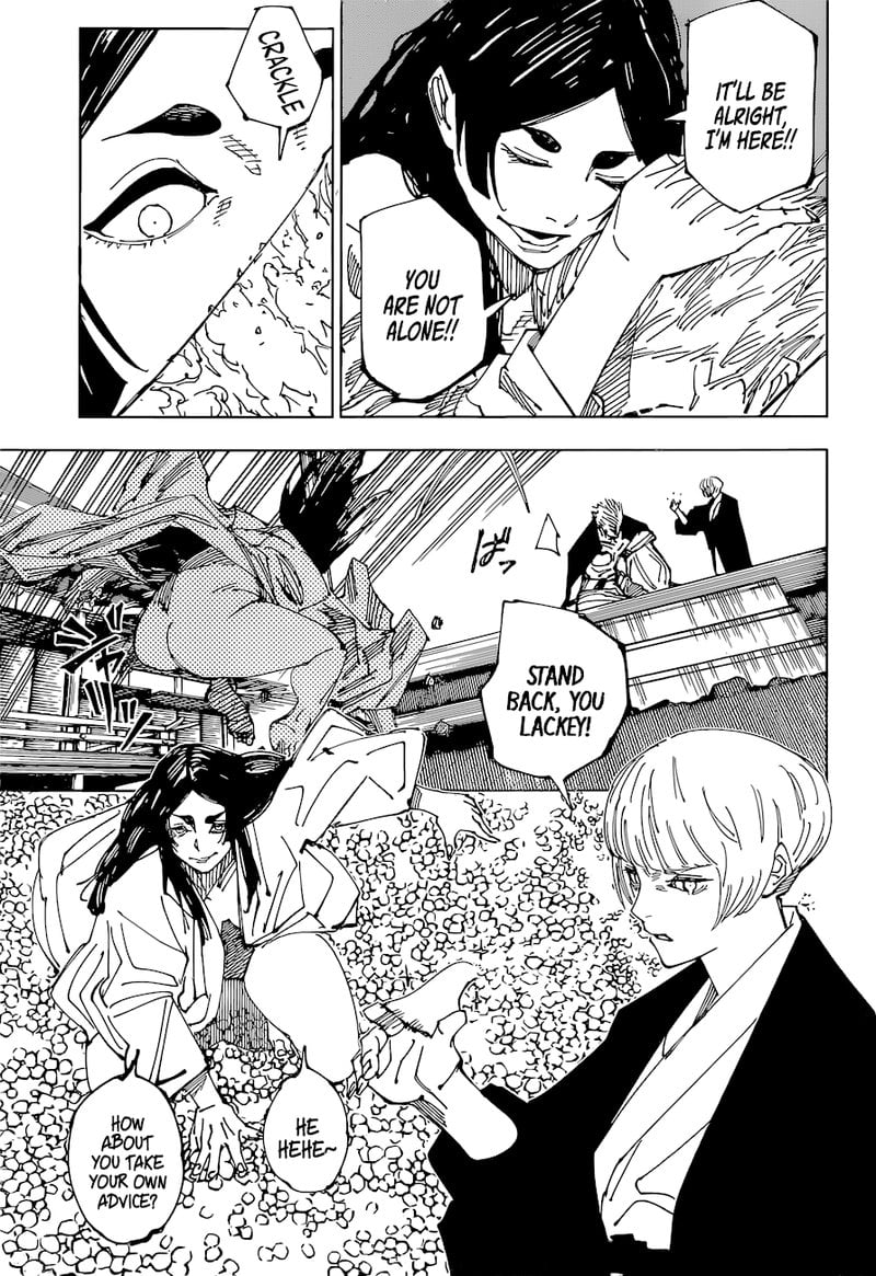 JUJUTSU KAISEN Chapter 219 - Page 7 in English