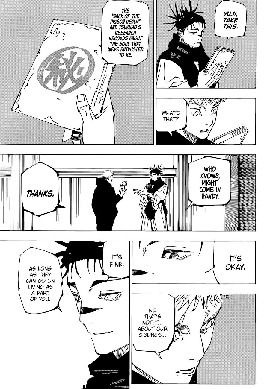 JUJUTSU KAISEN Chapter 220 - Page 17 in English