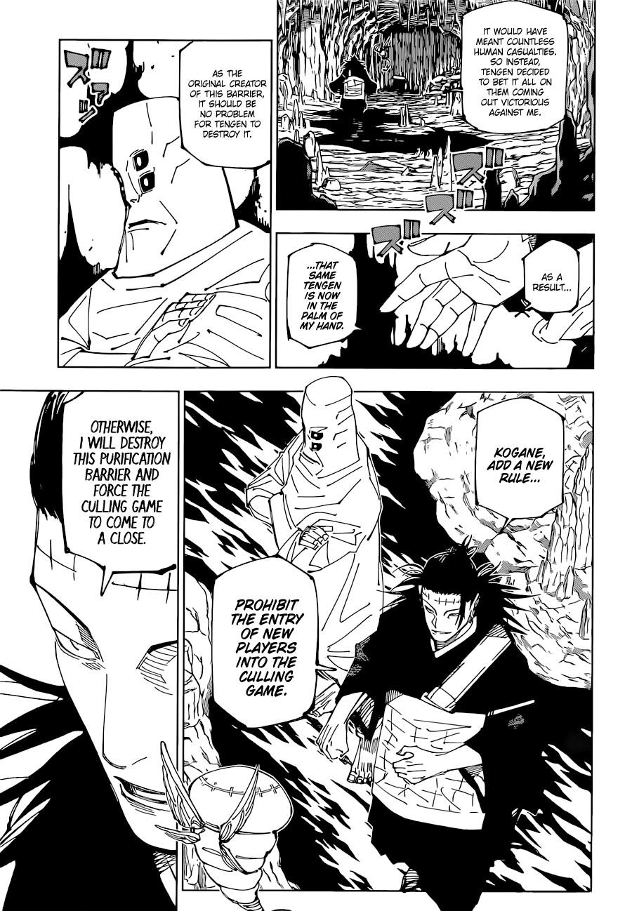 JUJUTSU KAISEN Chapter 220 - Page 5 in English