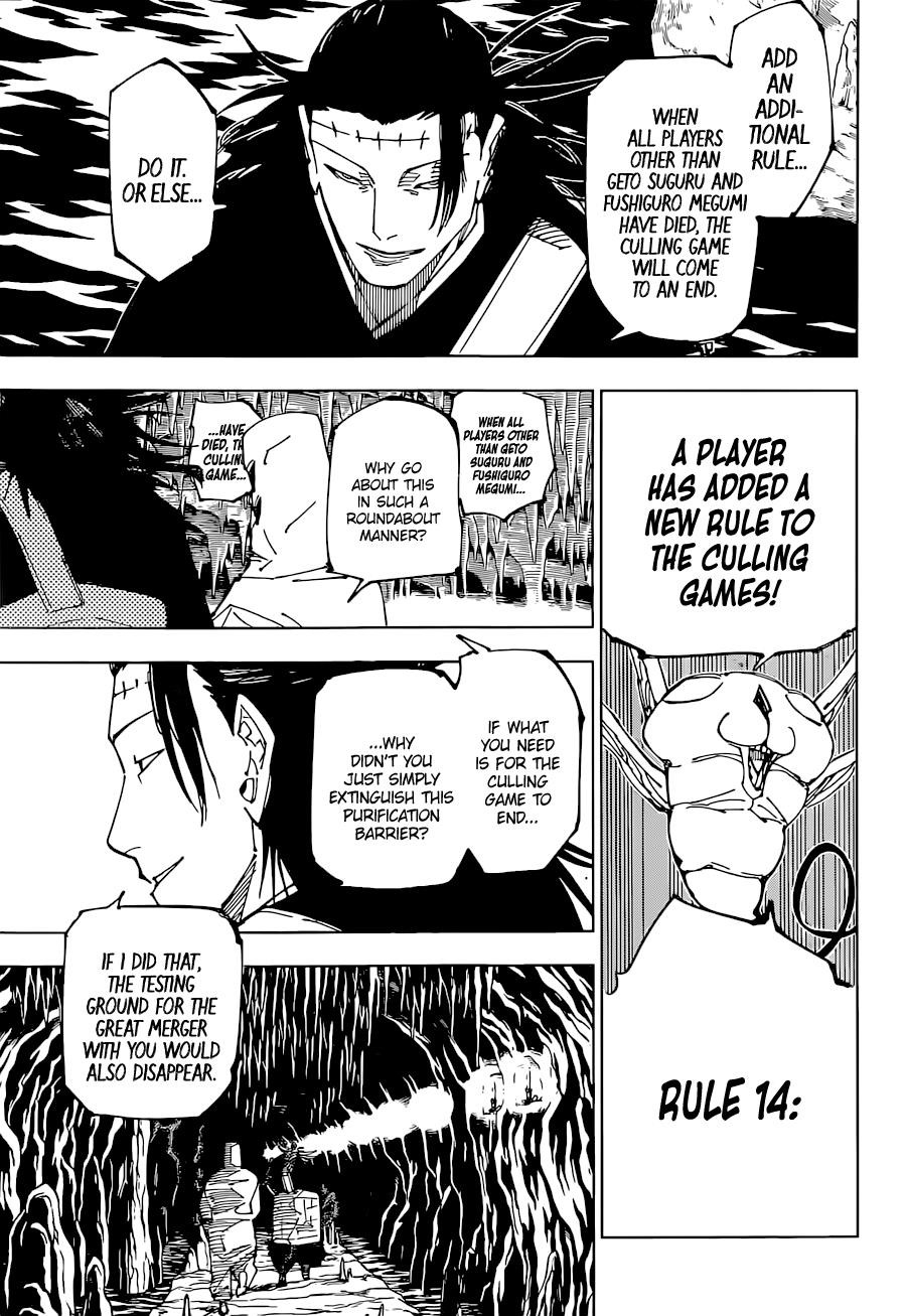 JUJUTSU KAISEN Chapter 220 - Page 7 in English