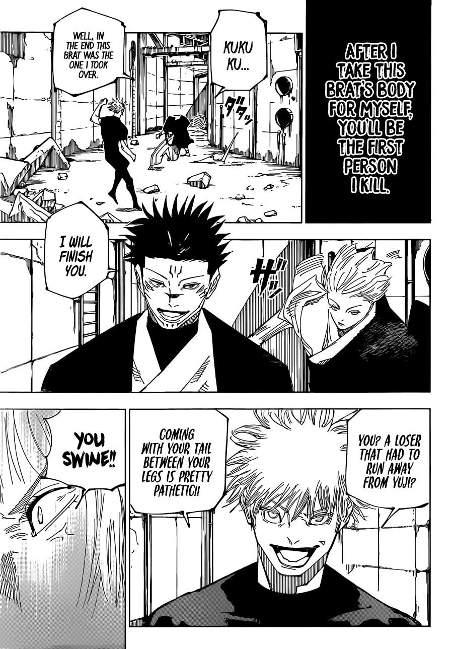 JUJUTSU KAISEN Chapter 221 - Page 14 in English
