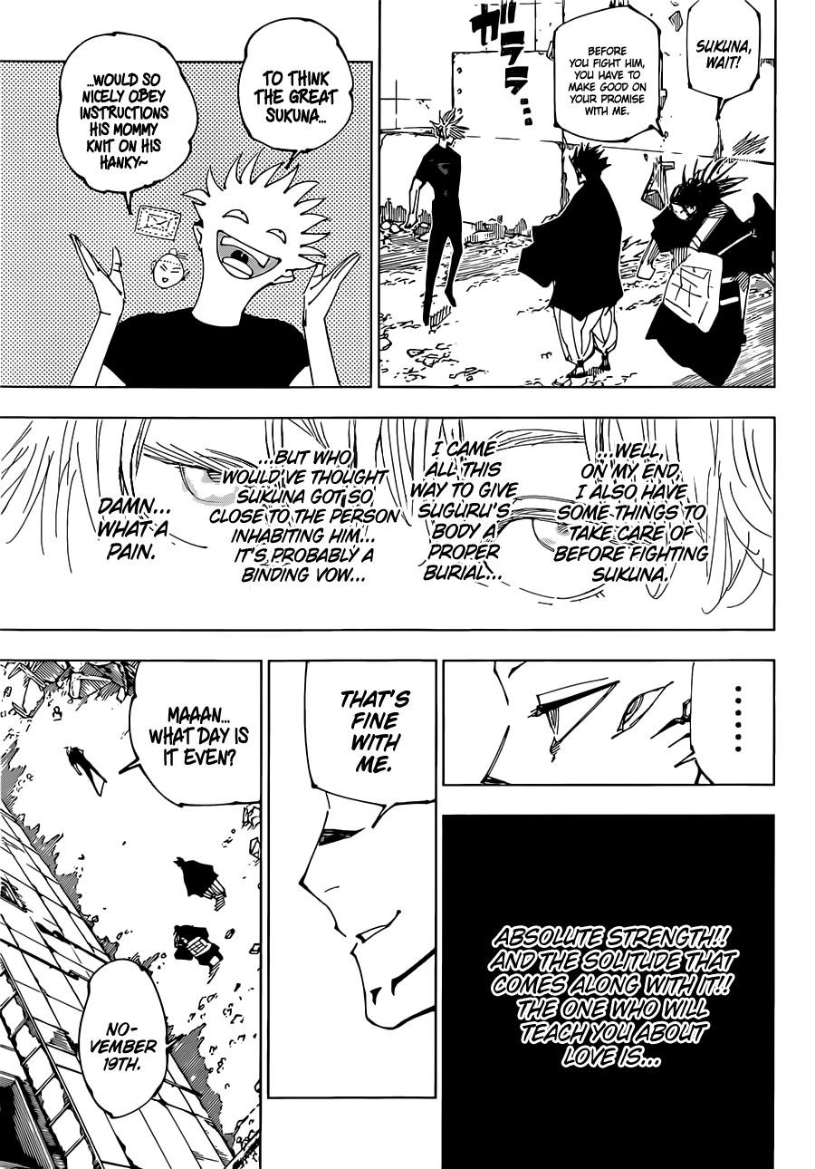 JUJUTSU KAISEN Chapter 221 - Page 16 in English