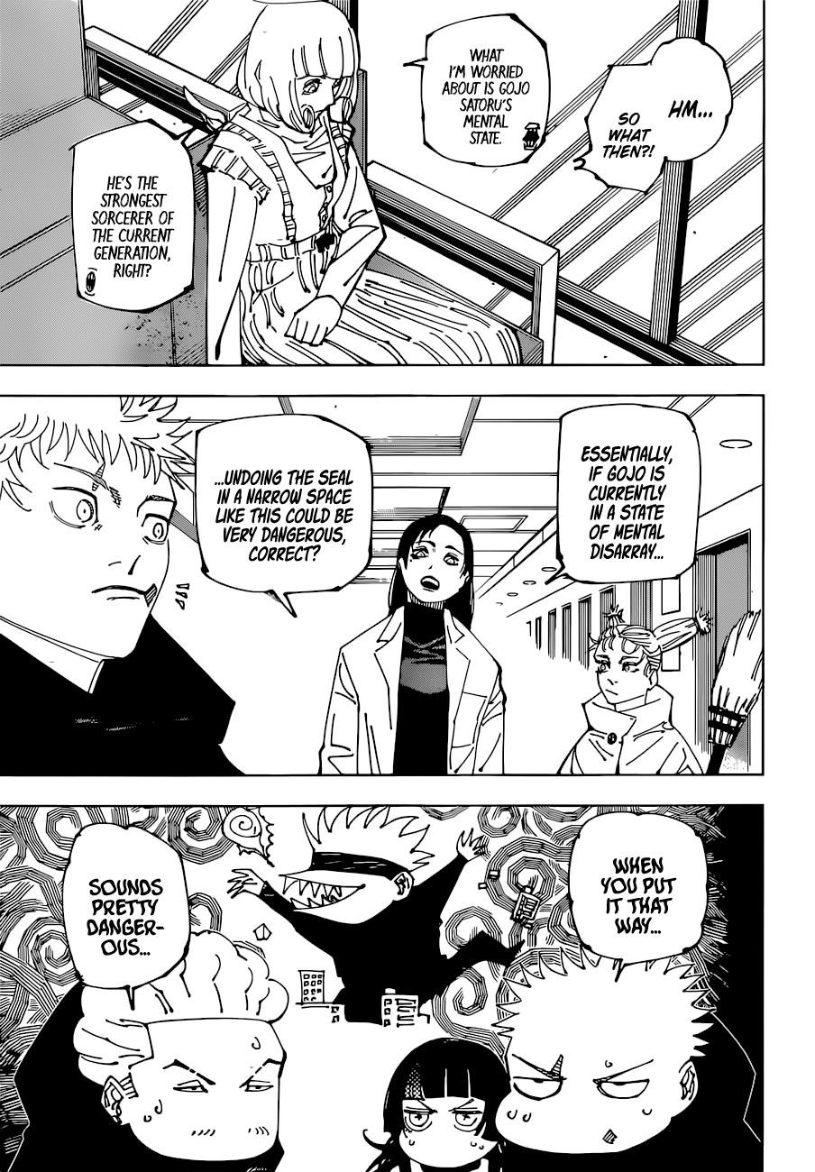 JUJUTSU KAISEN Chapter 221 - Page 3 in English