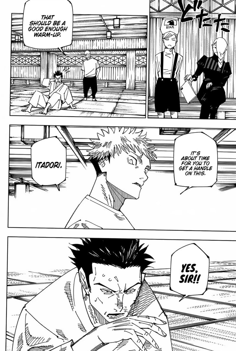 JUJUTSU KAISEN Chapter 222 - Page 10 in English