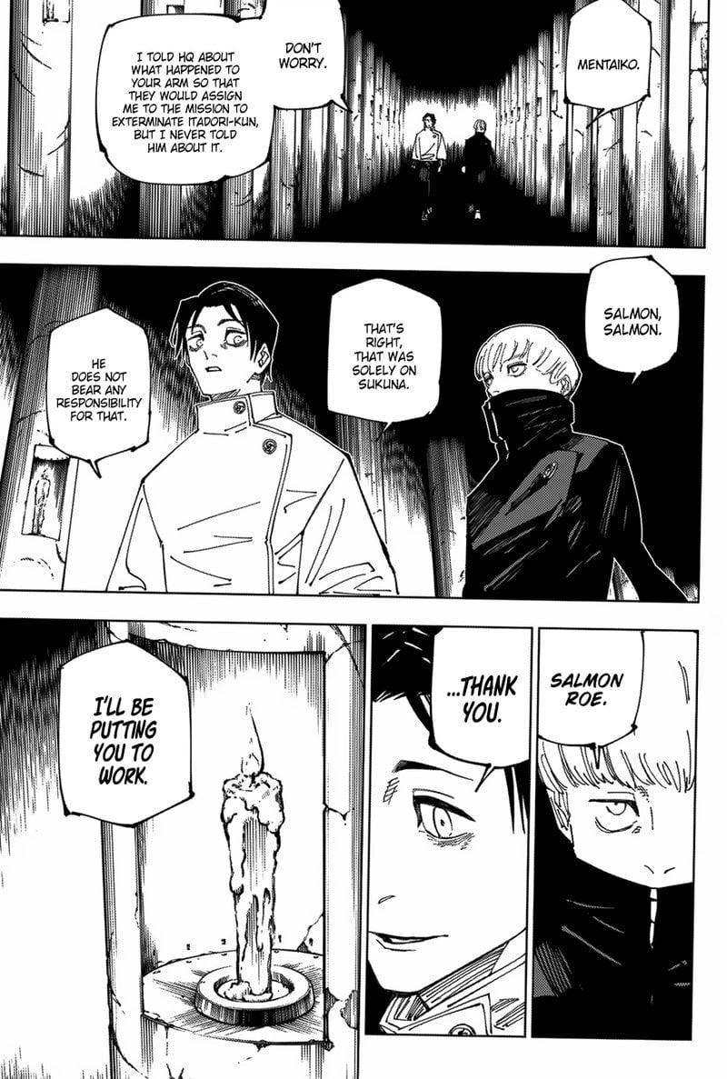 JUJUTSU KAISEN Chapter 222 - Page 11 in English
