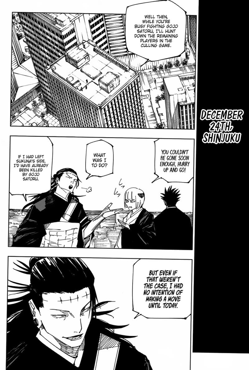JUJUTSU KAISEN Chapter 222 - Page 12 in English