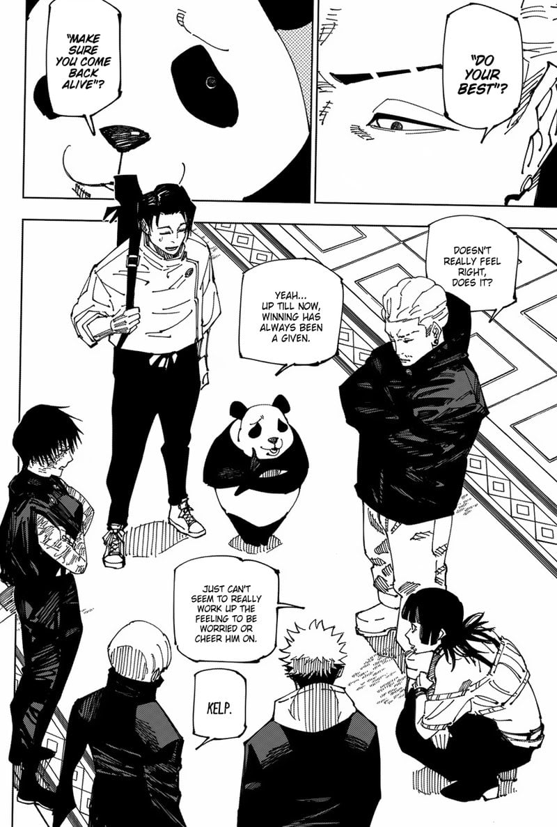 JUJUTSU KAISEN Chapter 222 - Page 14 in English