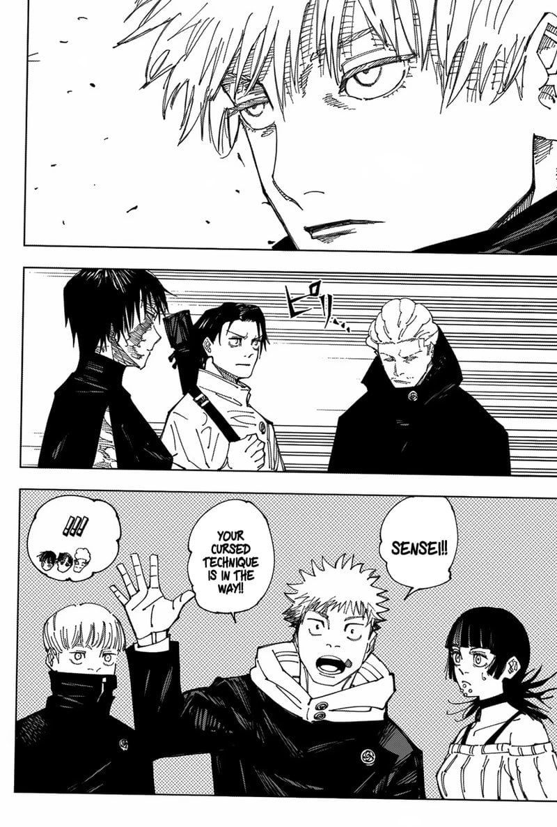 JUJUTSU KAISEN Chapter 222 - Page 16 in English
