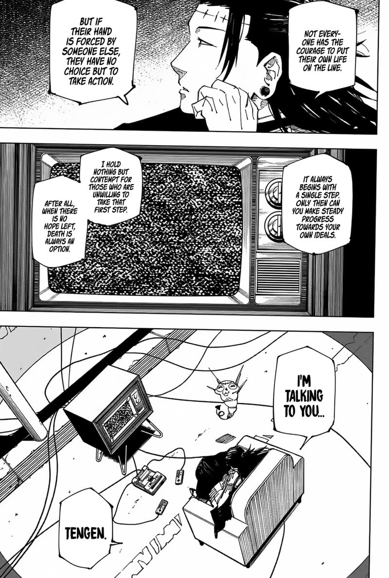 JUJUTSU KAISEN Chapter 222 - Page 5 in English