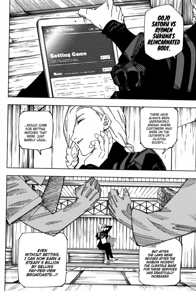 JUJUTSU KAISEN Chapter 222 - Page 8 in English