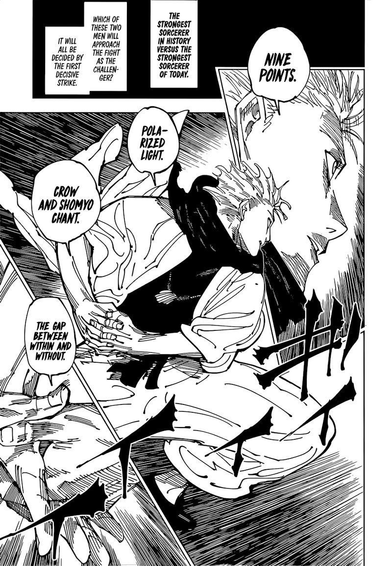 JUJUTSU KAISEN Chapter 223 - Page 11 in English