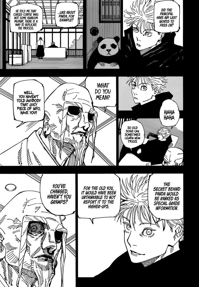 JUJUTSU KAISEN Chapter 223 - Page 5 in English