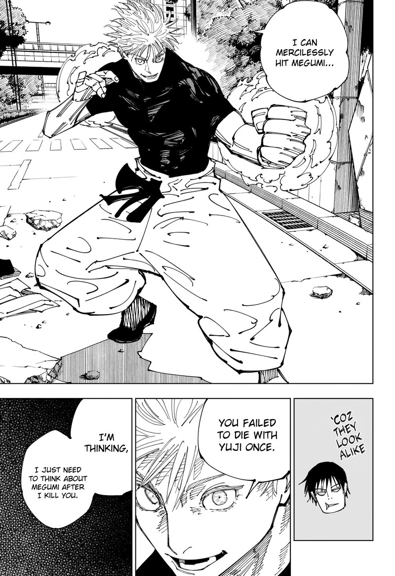 JUJUTSU KAISEN Chapter 224 - Page 3 in English