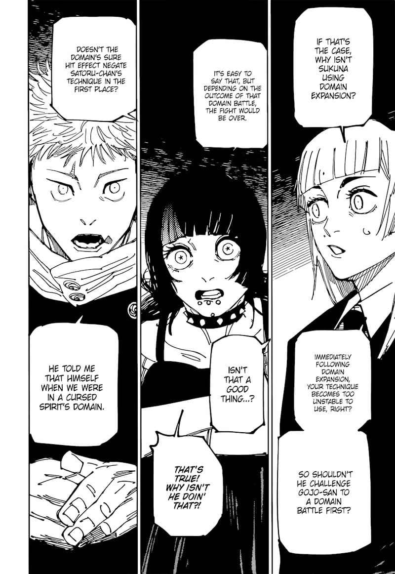 JUJUTSU KAISEN Chapter 225 - Page 4 in English