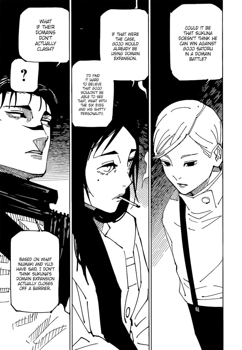 JUJUTSU KAISEN Chapter 225 - Page 5 in English