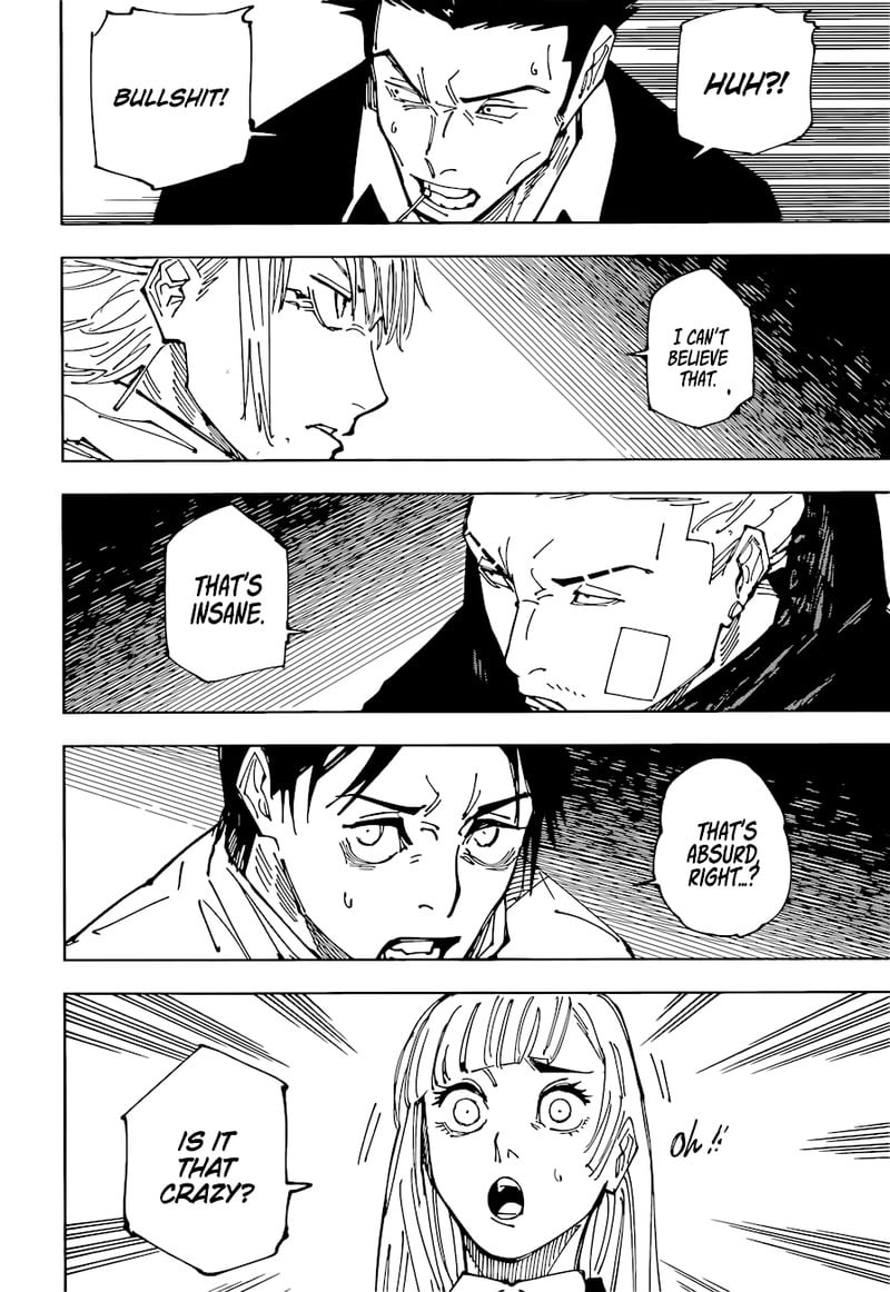 JUJUTSU KAISEN Chapter 225 - Page 6 in English