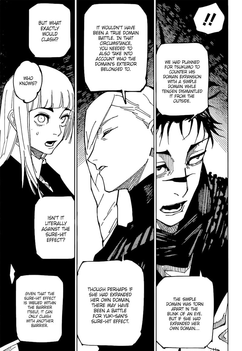 JUJUTSU KAISEN Chapter 225 - Page 9 in English