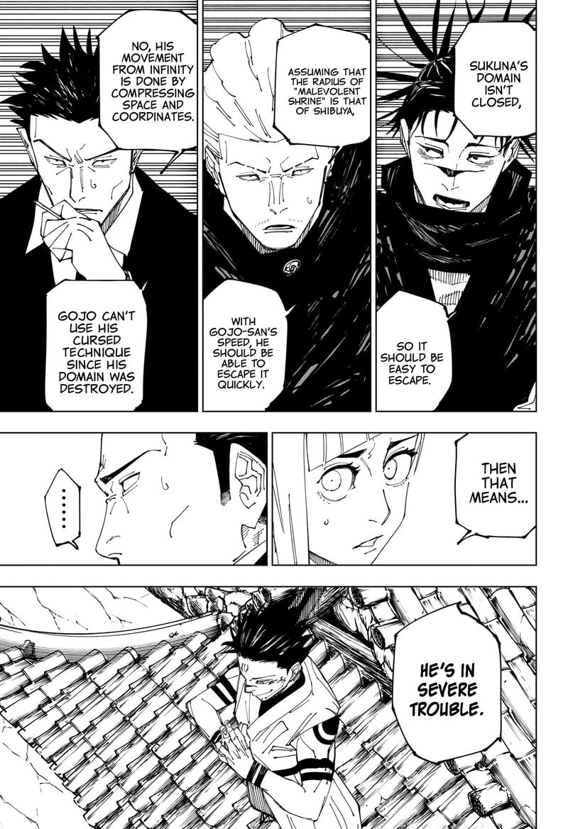 JUJUTSU KAISEN Chapter 226 - Page 3 in English