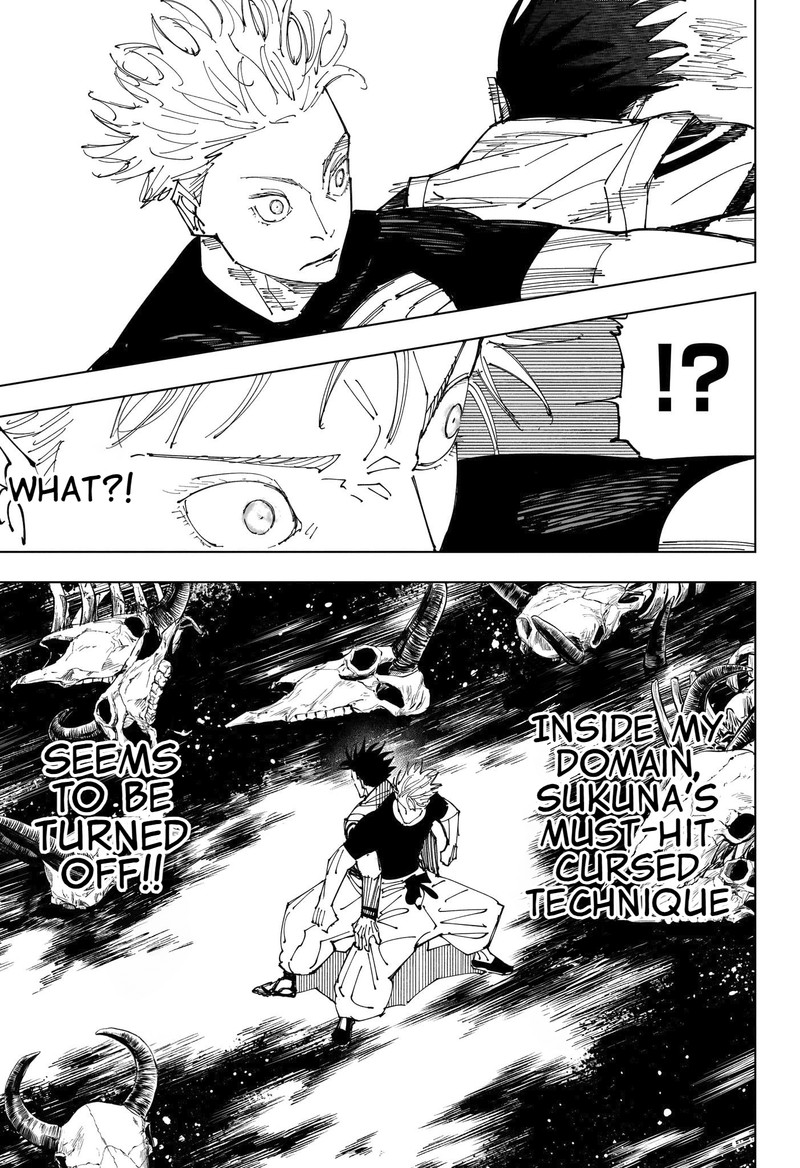 JUJUTSU KAISEN Chapter 227 - Page 10 in English