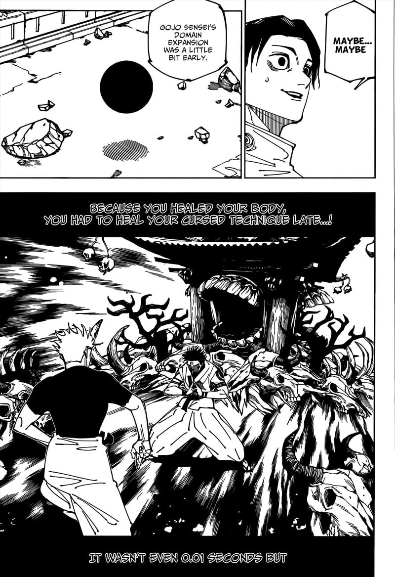 JUJUTSU KAISEN Chapter 229 - Page 10 in English