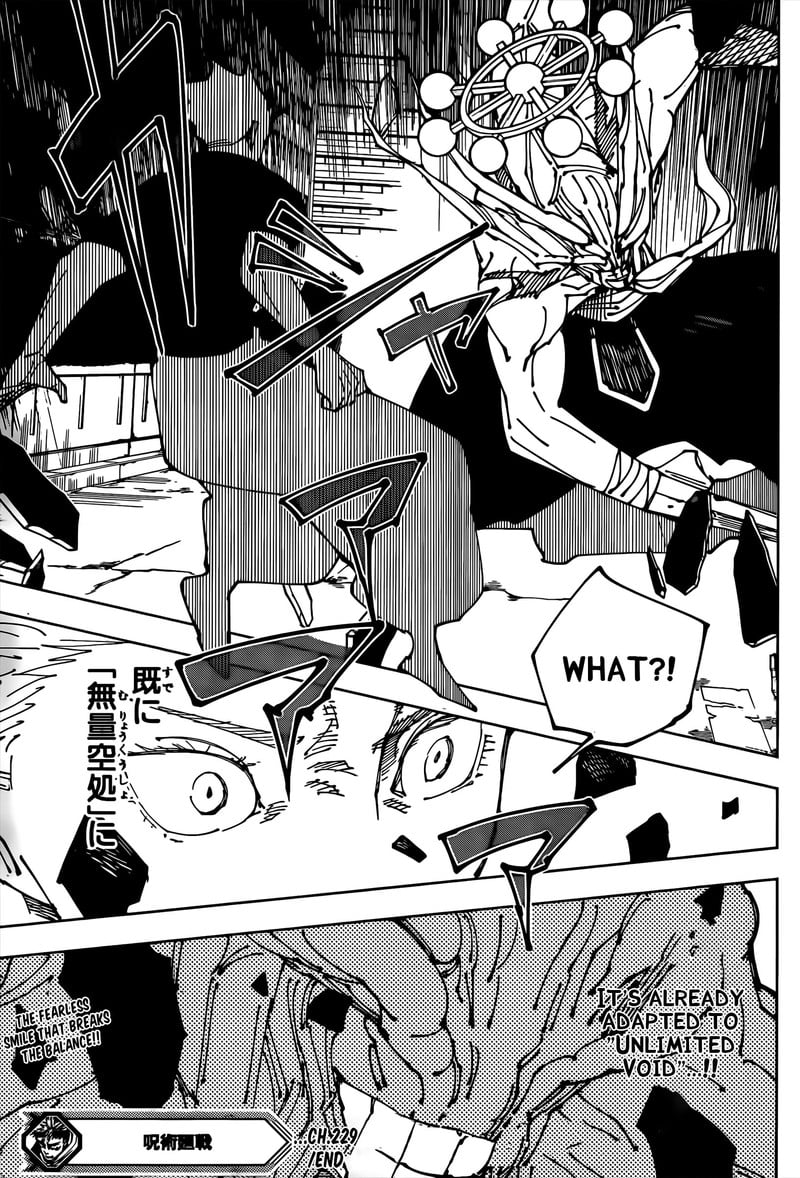 JUJUTSU KAISEN Chapter 229 - Page 16 in English